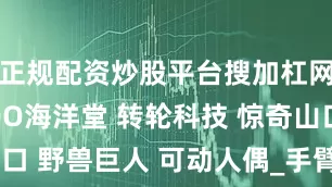 正规配资炒股平台搜加杠网KAIYODO海洋堂 转轮科技 惊奇山口 野兽巨人 可动人偶_手臂_附属品_换手