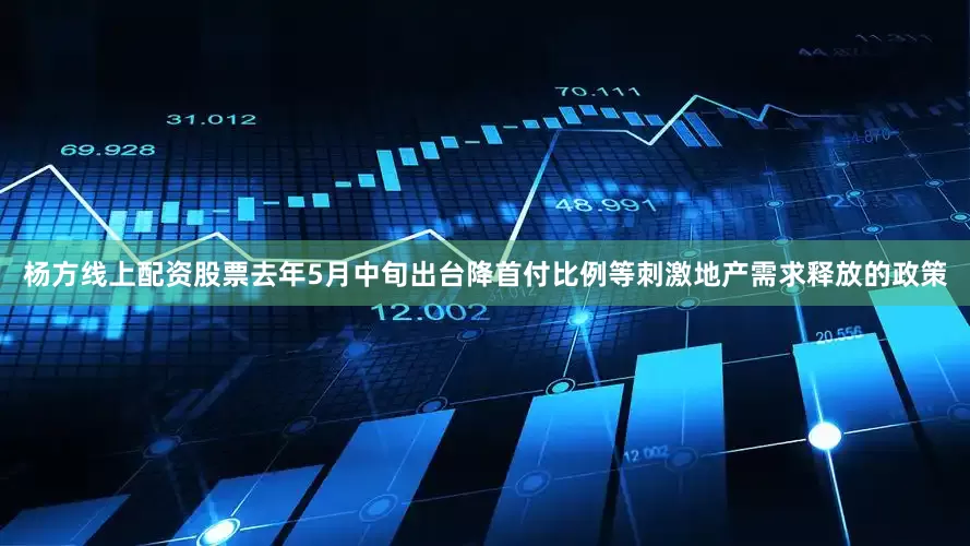杨方线上配资股票去年5月中旬出台降首付比例等刺激地产需求释放的政策