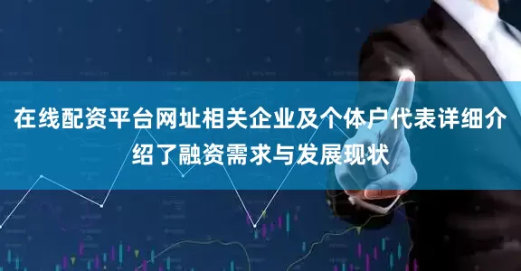 在线配资平台网址相关企业及个体户代表详细介绍了融资需求与发展现状