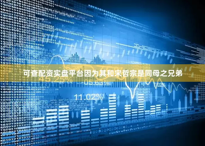 可查配资实盘平台因为其和宋哲宗是同母之兄弟